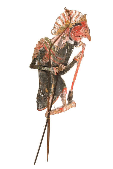 Figure de wayang kulit : Demang Ujasena Dari Raja Basadewa