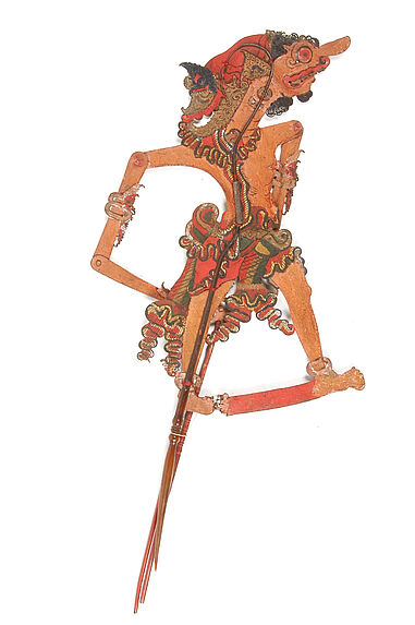 Figure de wayang kulit : Aria Durajaya Sudara deri raja Astina