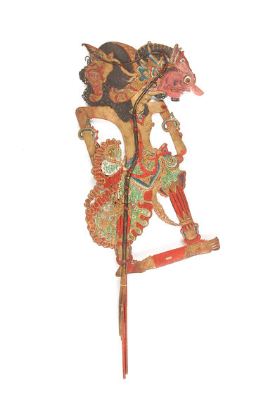 Figure de wayang kulit : Tumenggung Jayatora (?) ipar dari raja Astina