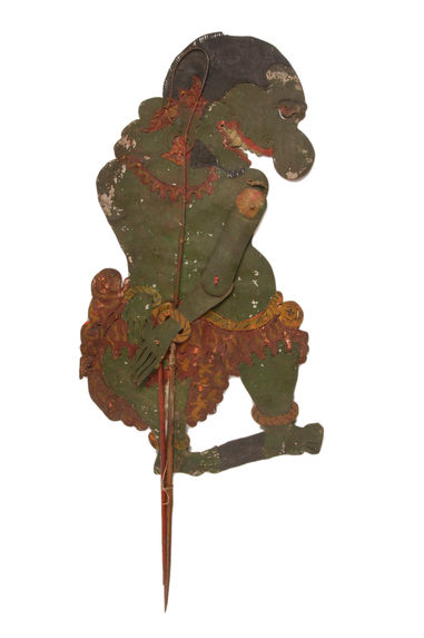 Figure de wayang kulit : Jambu Mangli Aria dari raja Alengka