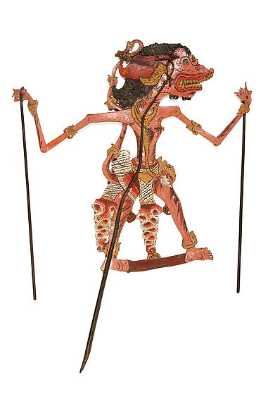 Figure de wayang kulit : Rayat Chachouengawi Monyet dari Prabu Rama