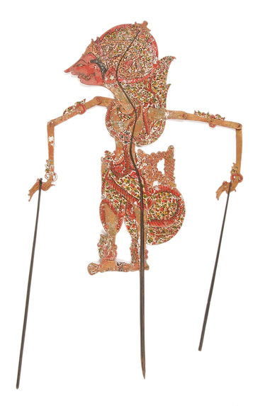 Figure de wayang kulit : Rayat Seraba monyet deri Prabu Rama
