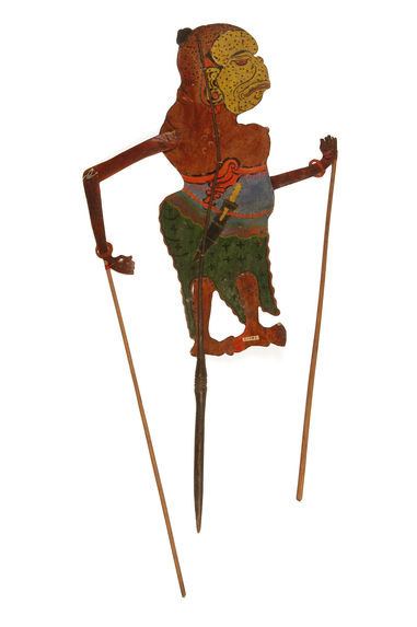 Figure de wayang kulit : Babu Pia au Sia