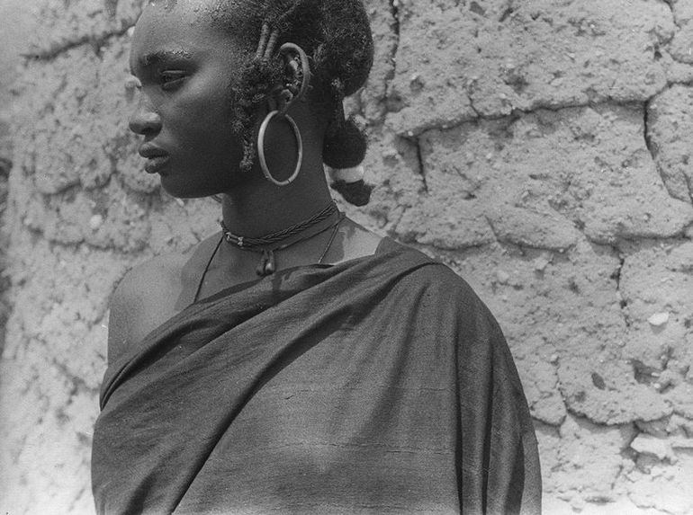 Jeune femme Bororo nomade