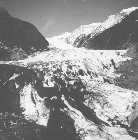 Vue du glacier François Joseph