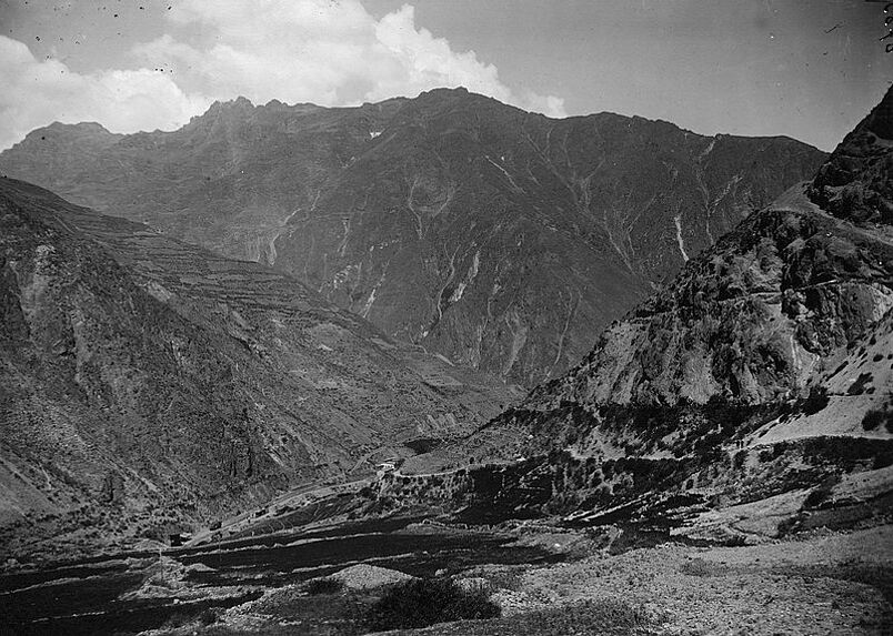 Vallée du Rimac, près de San Matéo, Pérou