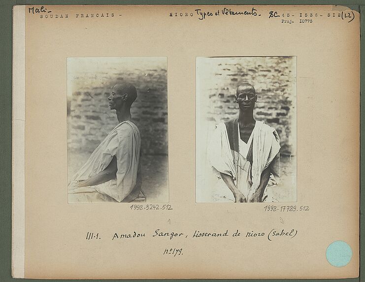 Amadou Sangor, tisserand de Nioro