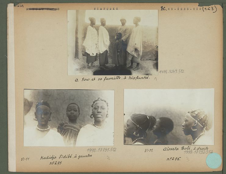 Sow et sa famille à Niafunké