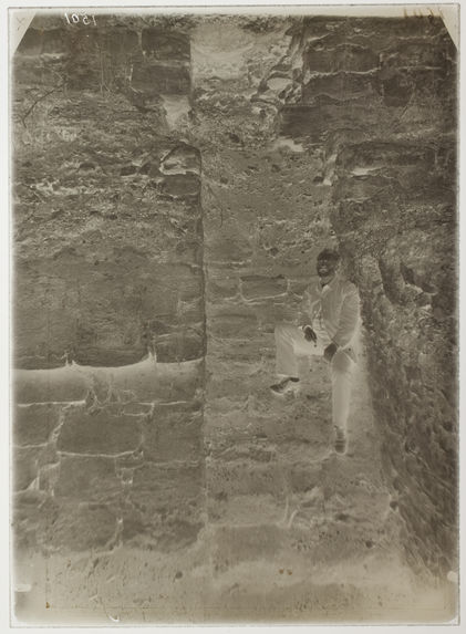 Izamal. Escalier de la pyramide Kabul