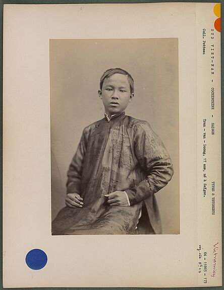 Tran-van-Luong, 17 ans, né à Saïgon