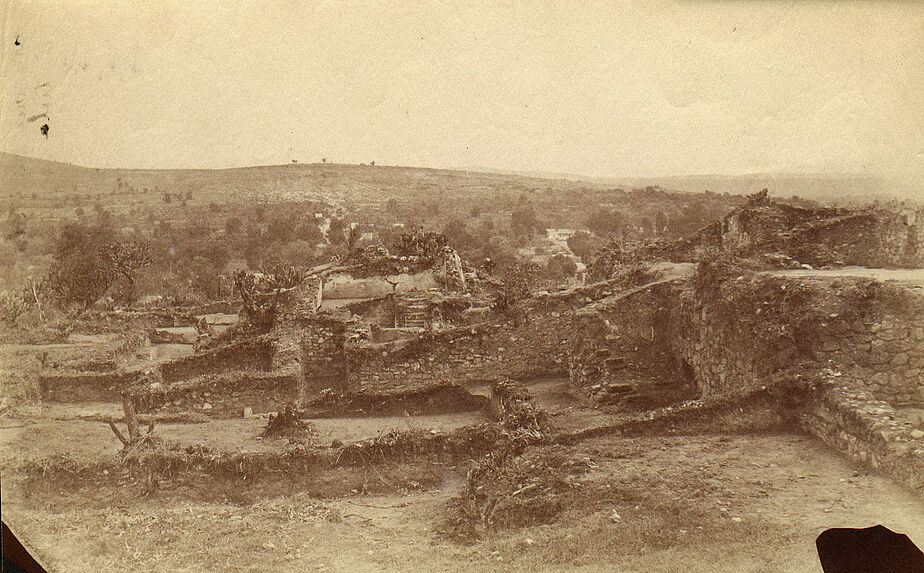 Tula. Aile droite, côté ouest du second palais