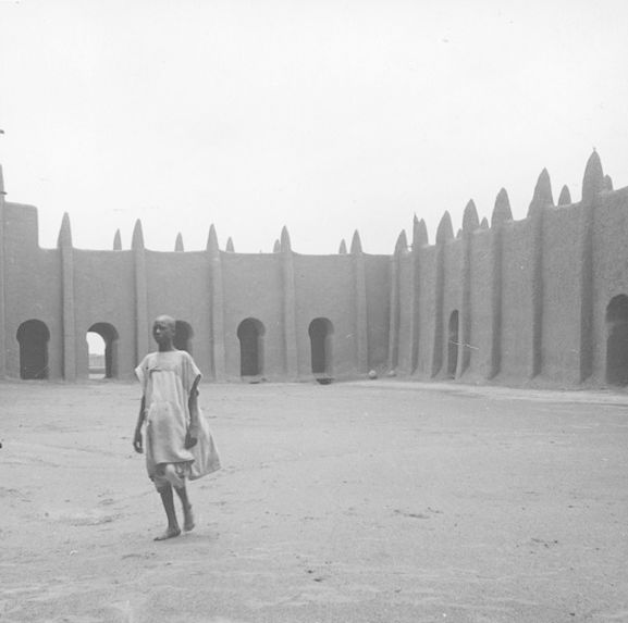 Cour intérieure de la mosquée de Djenné