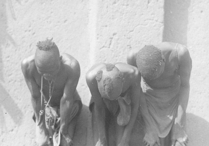 Trois types namchi du village de Erkwo