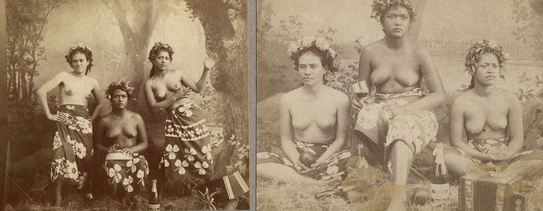 Groupe de Tahitiennes