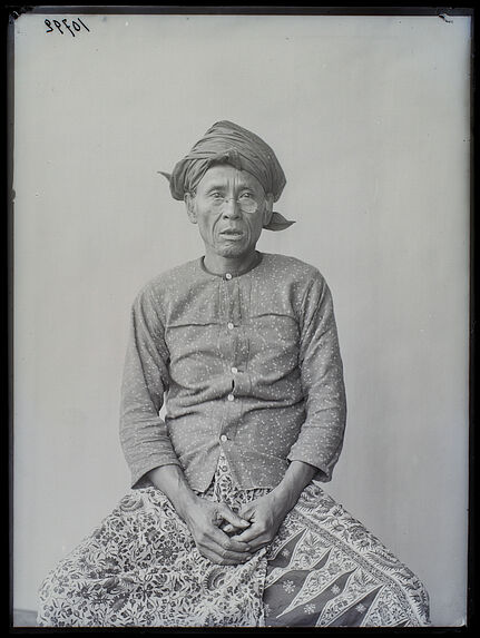 Javanais [Portrait d'homme]