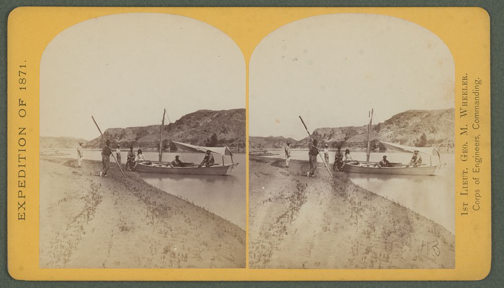 Camp in Painted Cañon, Colorado River