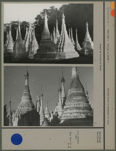 Stupas du village de Kalam