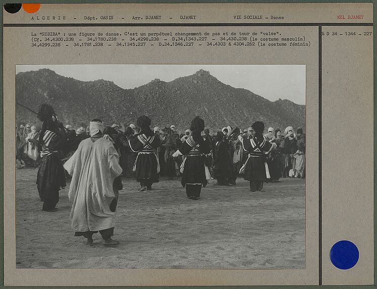 La &quot;Sebiba&quot; : une figure de danse