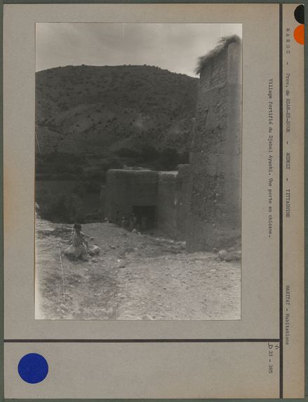 Village fortifié du Djebel Ayachi