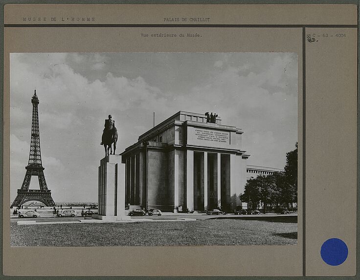 Vue extérieure du musée de l'Homme