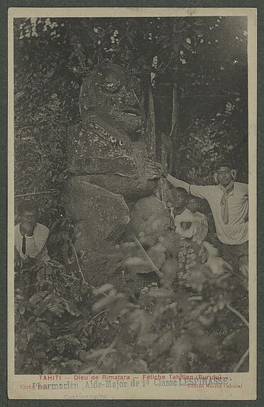 Tahiti - Dieu de Rimatara - Fétiche Tahïtien (Rurutu)