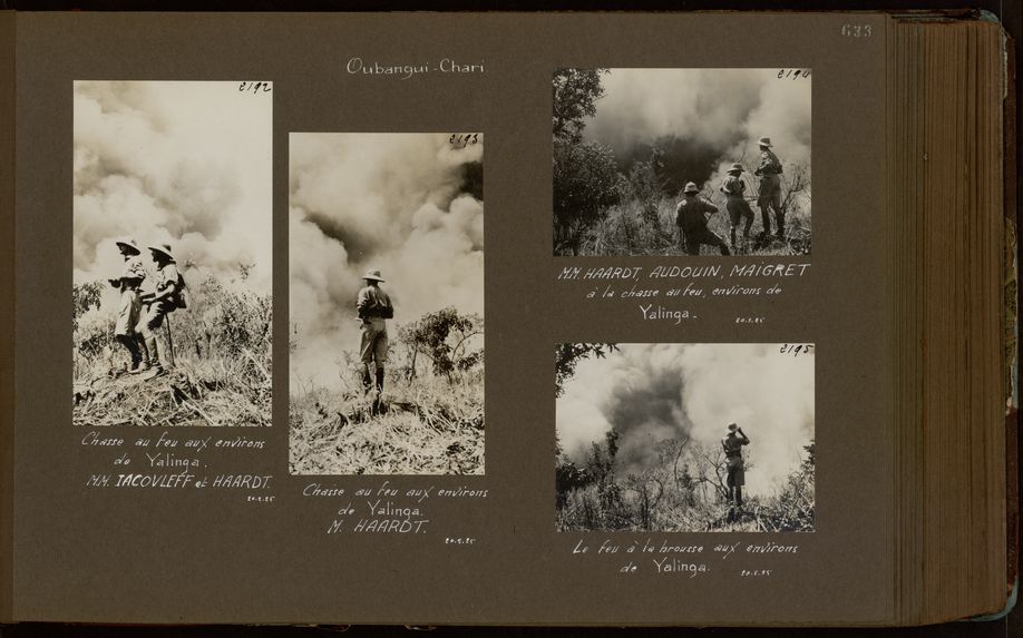 MM. Haardt, Audouin, Maigret à la chasse au feu