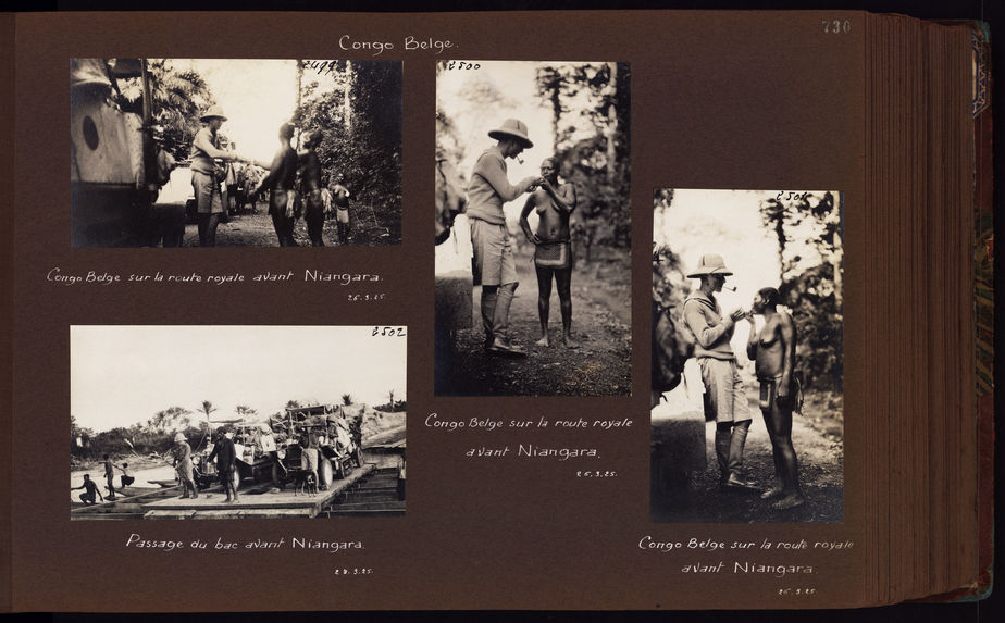Congo Belge sur la route royale avant Niangara