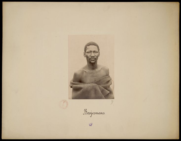 Exposition de 1889. Collection anthropologique du prince Roland Bonaparte. Bosjemans