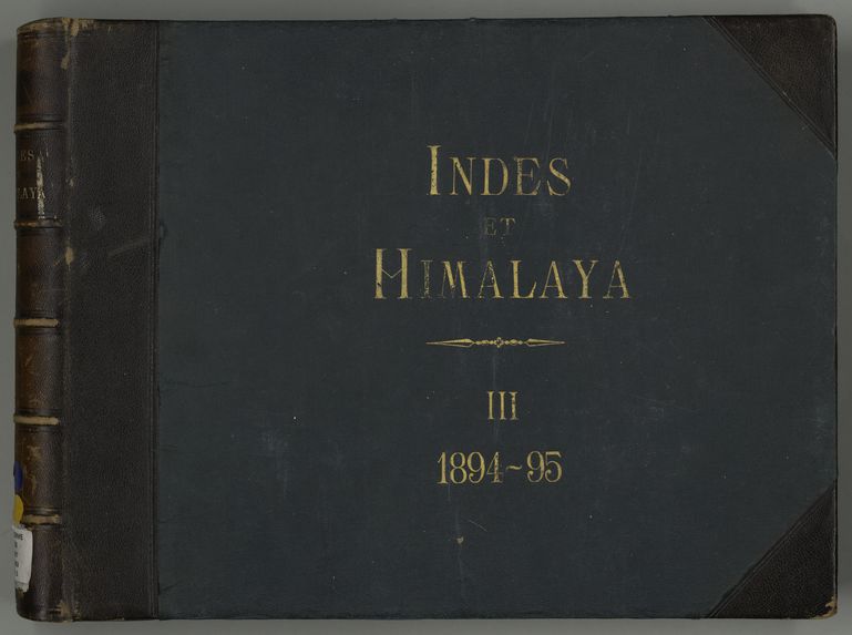 Indes et Himalaya. Tome III. 1894-1895.