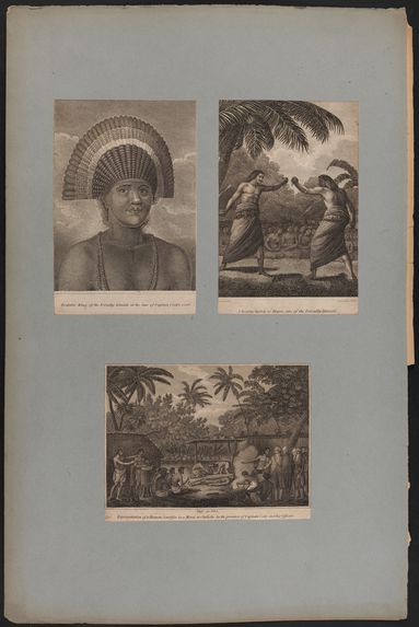 Représentation of a Human Sacrifice in a Morai at Otaheite in the presence of Captain Cook and this Officers