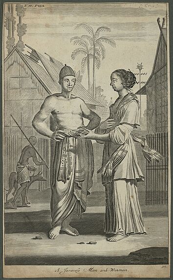 A Javanese man and Wooman.