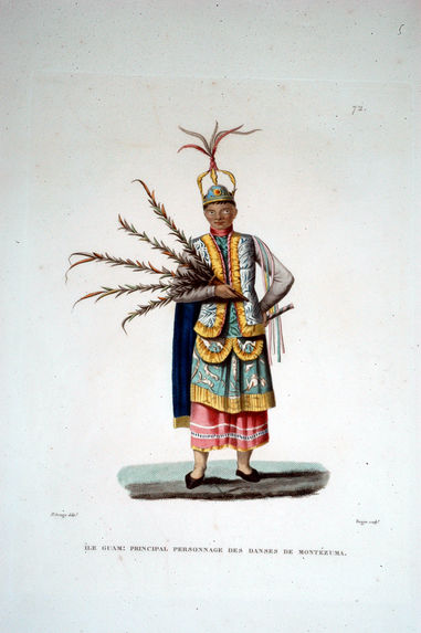 Ile Guam : principal personnage des danses de Montézuma