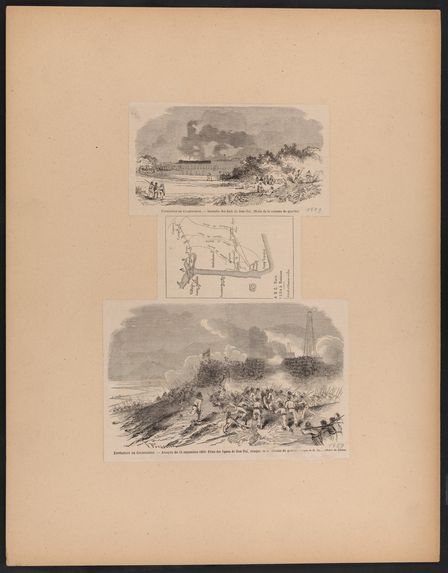 Expédition de Cochinchine - Incendie des forts de Don-Taï - Attaque du 15 septembre 1859