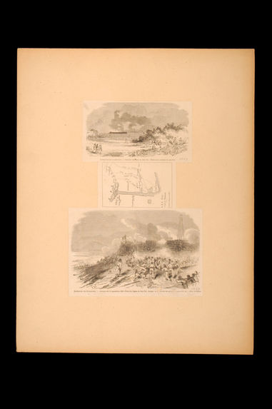 Expédition de Cochinchine - Incendie des forts de Don-Taï - Attaque du 15 septembre 1859