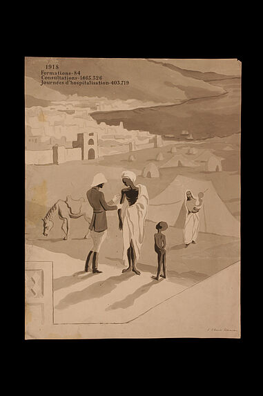 Sans titre [Formations sanitaires au Maroc : 1918]