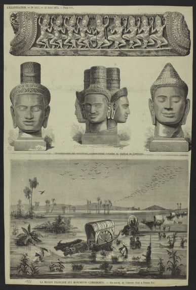 La mission française aux monuments cambodgiens