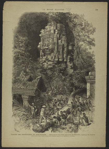 Congrès des Orientalistes de Saint-Etienne. Monument de l'art khmer