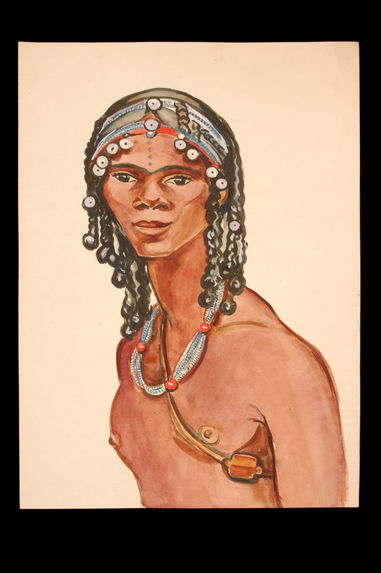 Portrait d'homme malgache