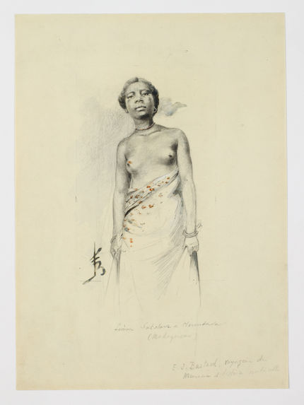 Femme sakalava de Morondava, Madagascar