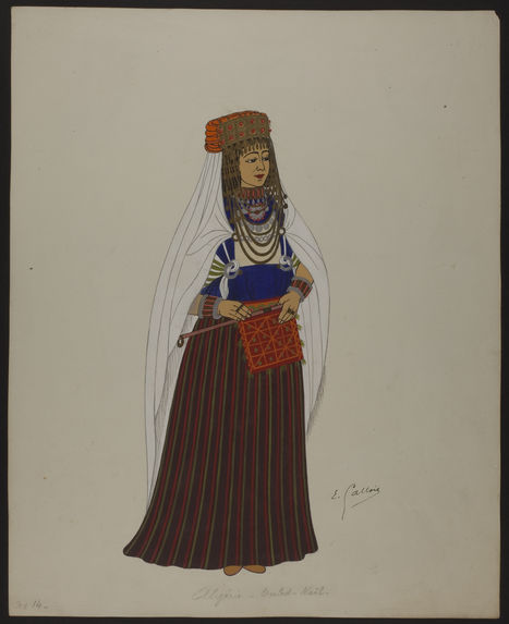 Femme Ouled Nail - Algérie