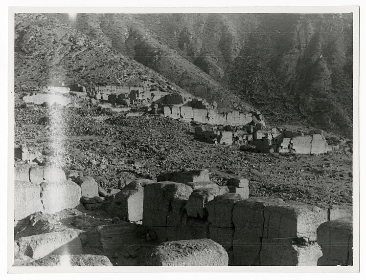 Ruines de San Juan, vallée du Rimac. Avant restauration du D. Jimenez Borja