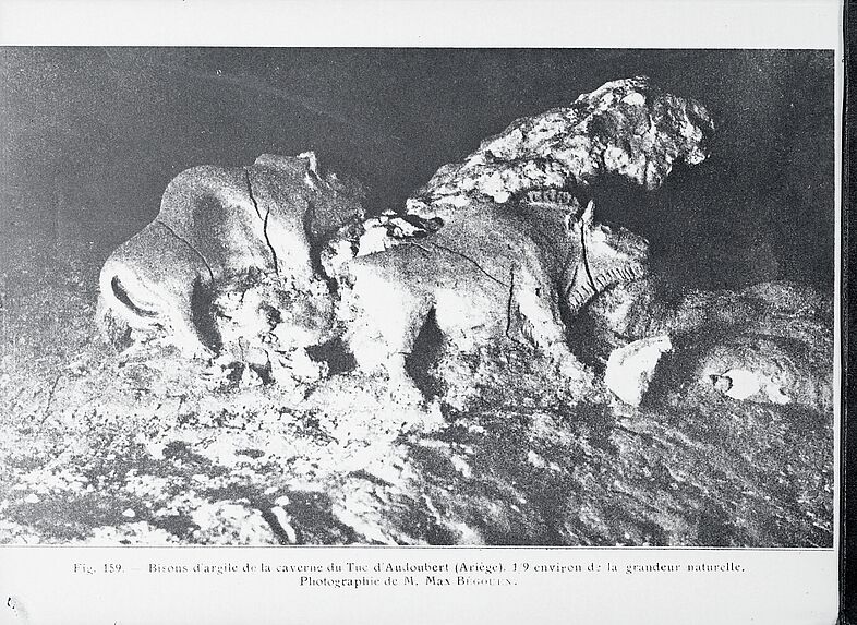 Bisons d'argile de la caverne du Tuc d'Audoubert