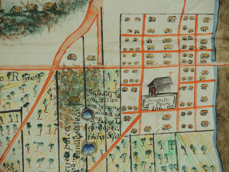 Carte du village de San Pedro Tezontepec