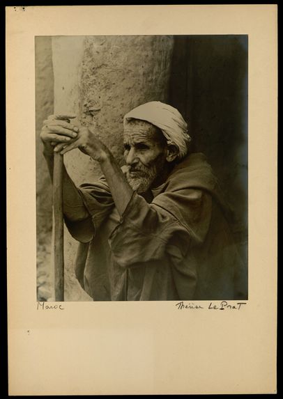 Maroc [Portrait d'homme agé]