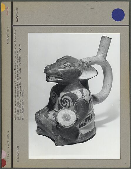 Vase anthropo-zoomorphe