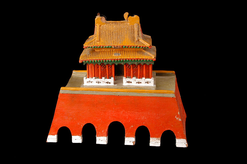 Modèle en céramique, Tien-an-men