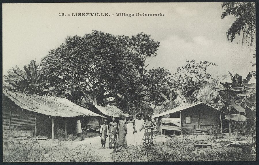 Libreville, village gabonnais