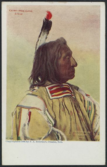 Chief-red cloud, Sioux