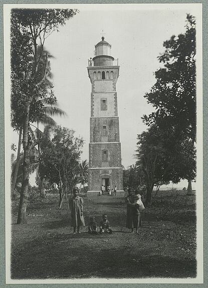 Tahiti. Phare de la pointe Vénus