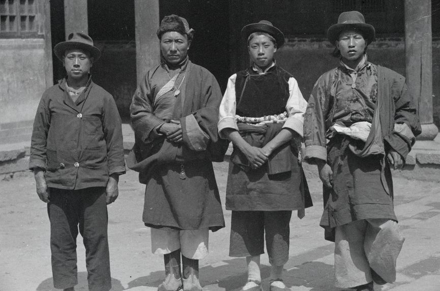 Tibétains et métis Sino-tibétains